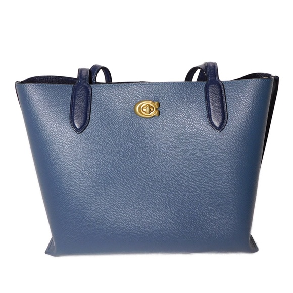 Coach Handbags - Coach Willow Tote - Colorblock Blue
